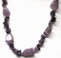 Amethyst Chip and Nugget Neckalace