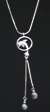 Dolphin and Pearl Necklace